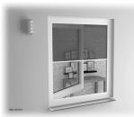 Culex Fensterplissee Compact flächenversetzt, 130x150cm Weiß