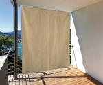 Vertikaler Sonnenschutz für Balkon und Terrasse